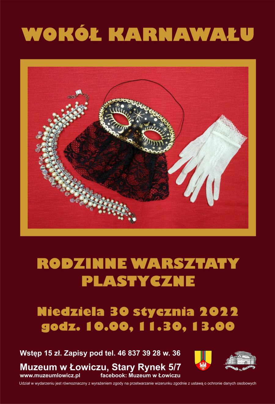plakat warsztaty plastyczne