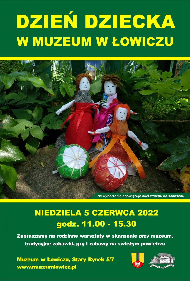 plakat dzień dziecka w muzeum