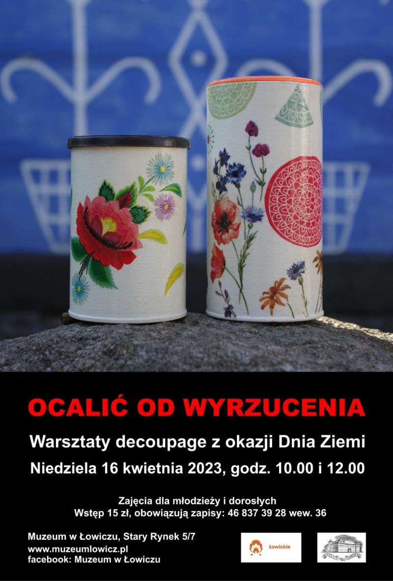 warsztaty w muzeum plakat