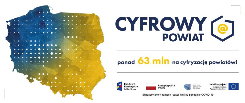 baner cyfrowy powiat