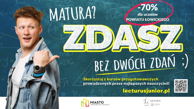 plakat oferta kursów