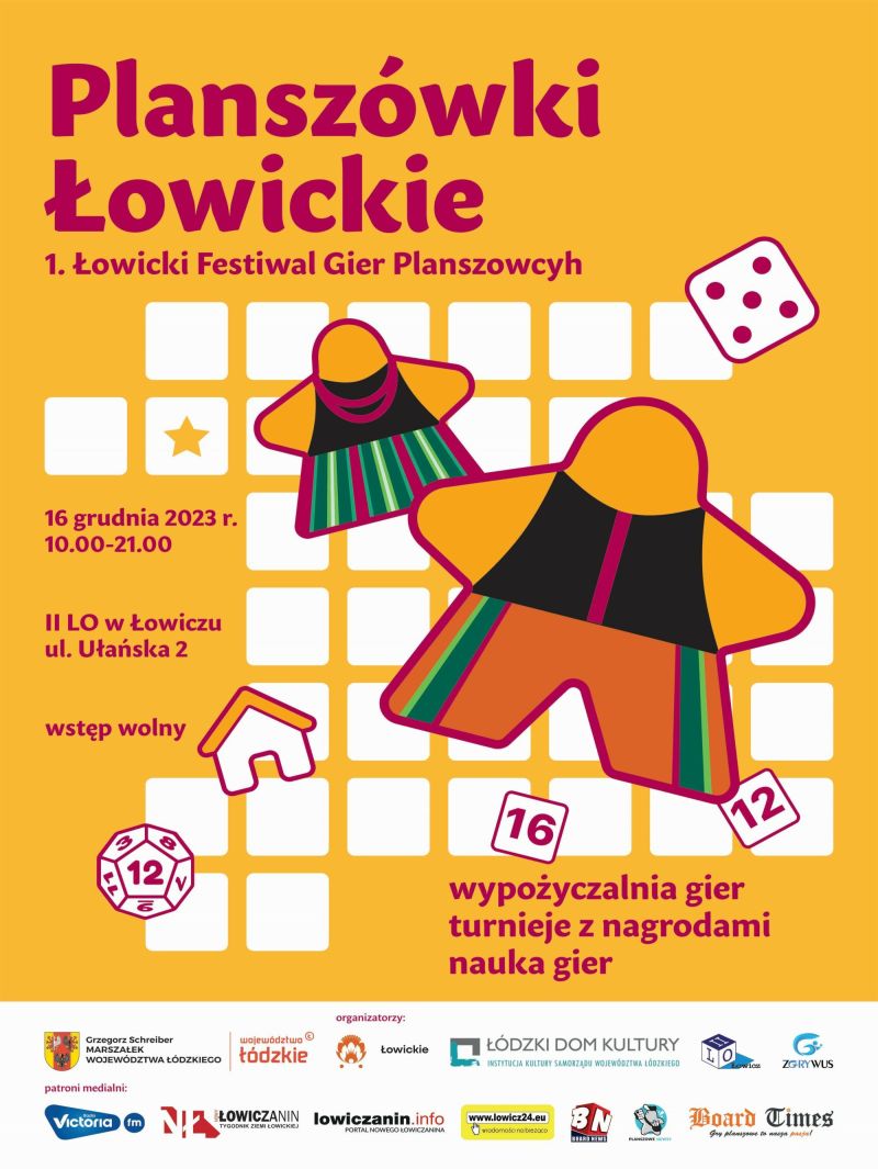plakat planszówki