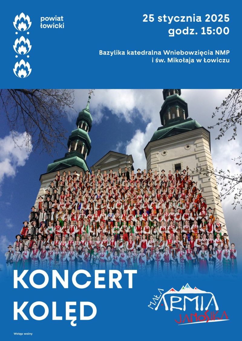 plakat koncert Małej Armii Janosika