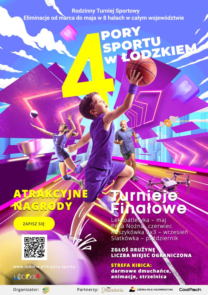 Plakat 4Pory sportu