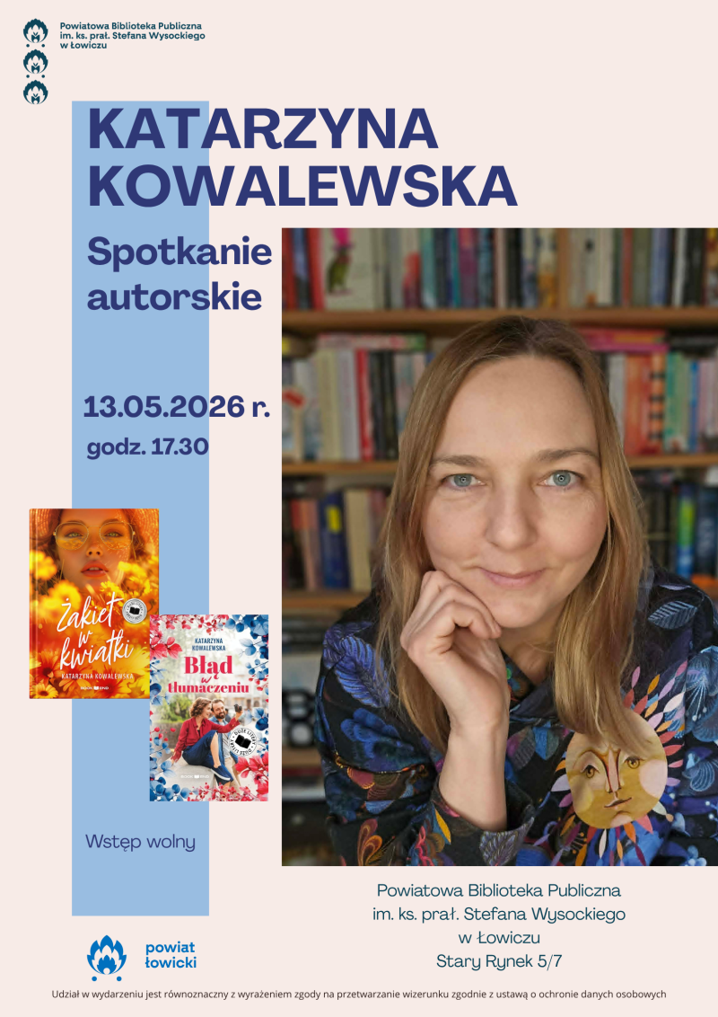 spotkanie autorskie PBP plakat