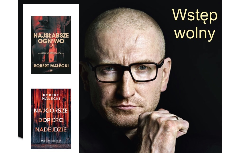 Spotkanie autorskie z Robertem Małeckim