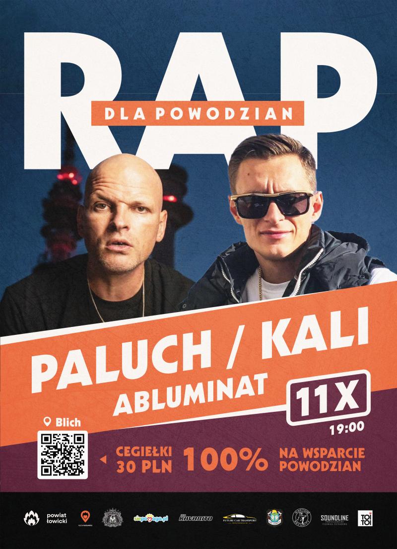RAP DLA POWODZIAN - koncert KALI/PALUCH