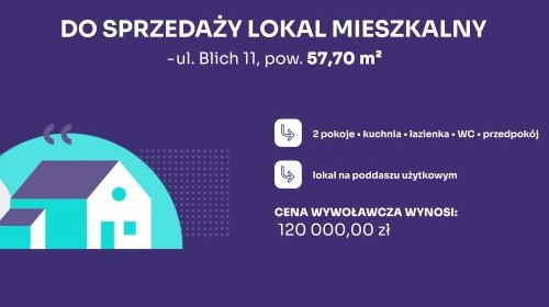 Lokal mieszkalny na sprzedaż