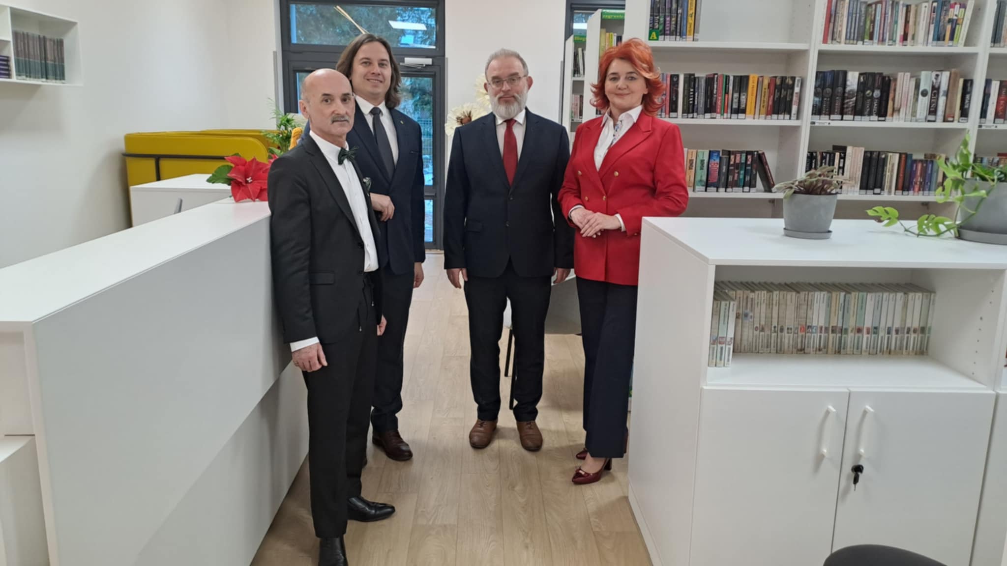 Uroczyste otwarcie Biblioteki – Centrum Animacji i Kultury im. Marii Konopnickiej w Nieborowie