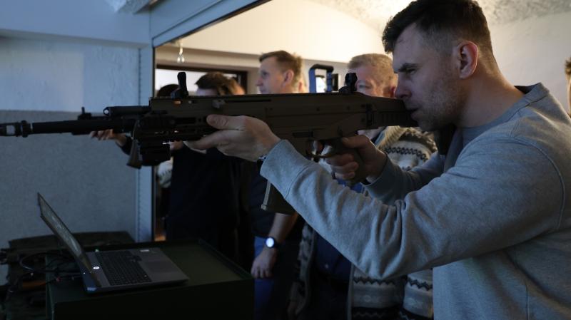 Otwarcie wirtualnej strzelnicy w ZSP nr 2