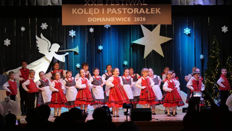 Koncert Laureatów XXIII Festiwalu Kolęd i Pastorałek w Domaniewicach