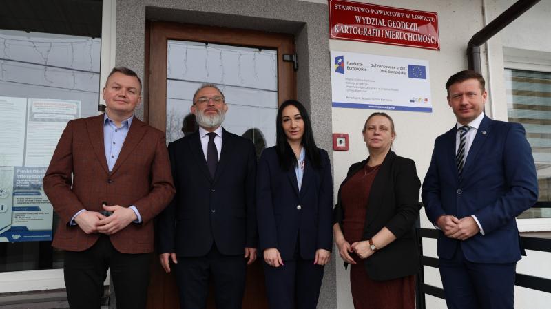 Punkt Obsługi Interesantów Wydziału Geodezji, Kartografii i Nieruchomości Starostwa Powiatowego w Łowiczu