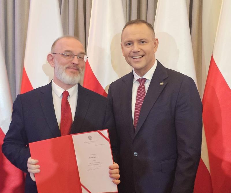 Starosta Łowicki - Marcin Kosiorek otrzymał powołanie do Rady Samorządu Terytorialnego przy Prezydencie RP