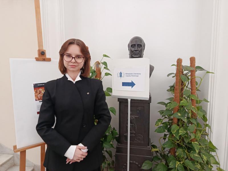 Kolejny sukces Mai Mużdżyńskiej - uczennicy I Liceum Ogólnokształcące im. Józefa Chełmońskiego w Łowiczu