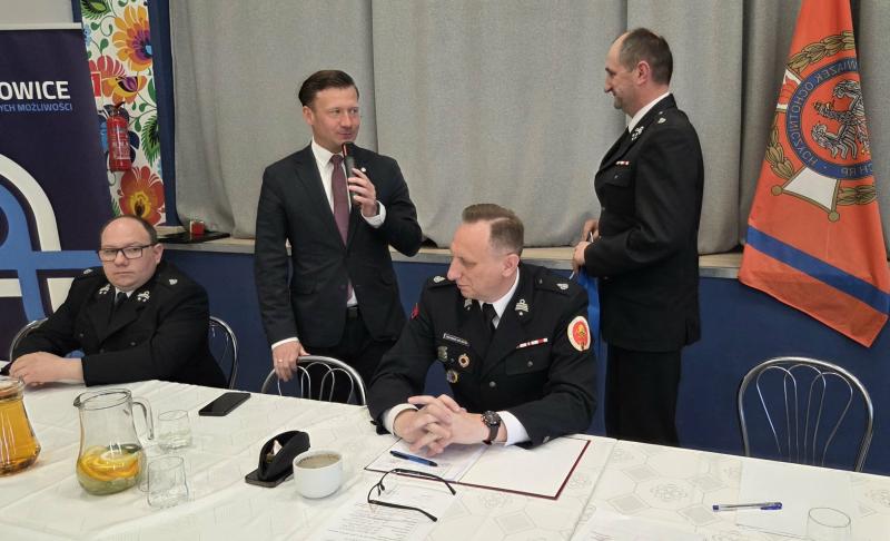 Zjazd Oddziału Gminnego ZOSP RP w Łyszkowicach