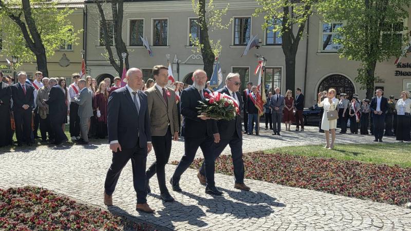 Uroczystość upamiętniające rocznicę uchwalenia Konstytucji 3 Maja