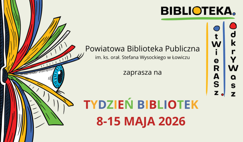 XXIII Ogólnopolski Tydzień Bibliotek 2026!