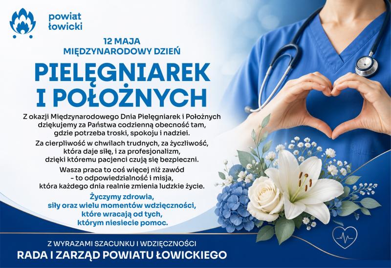 12 maja - Międzynarodowy Dzień Pielęgniarek i Położnych